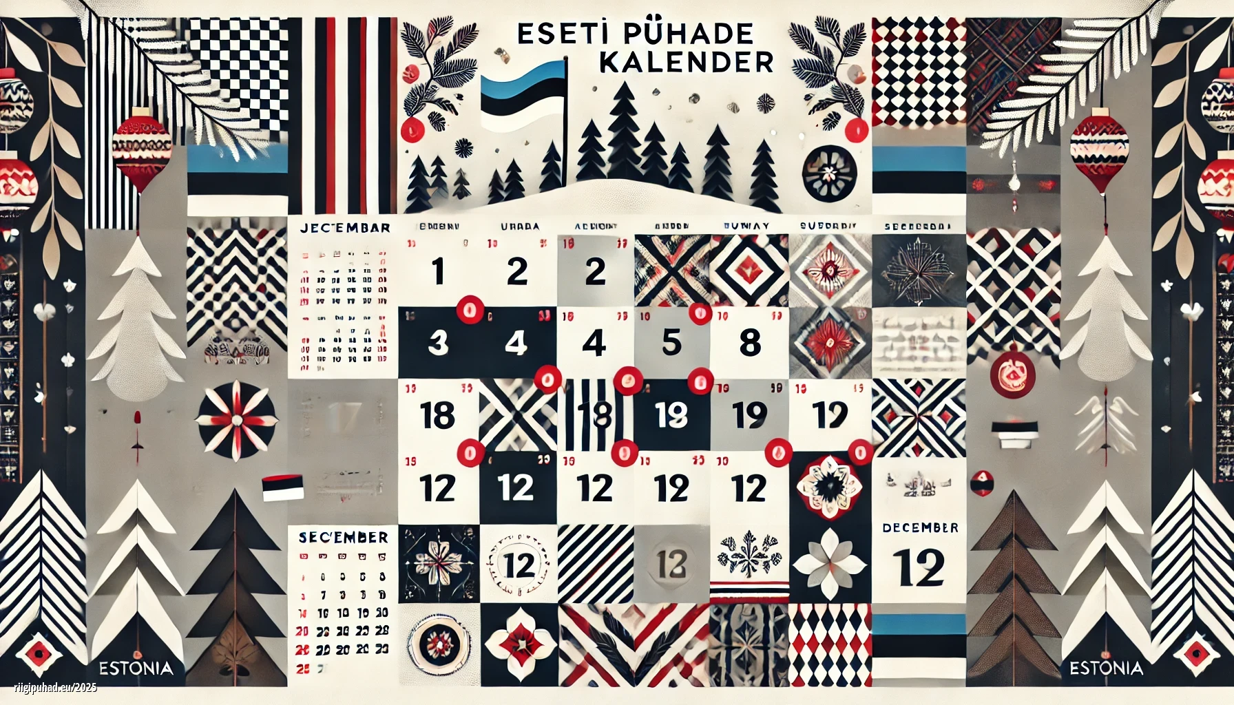 Eesti pühade kalender 2025