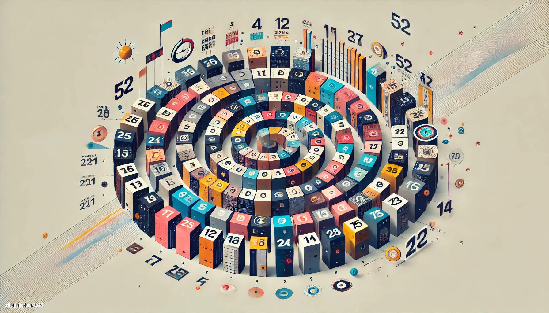 Nädala numbrid 2025