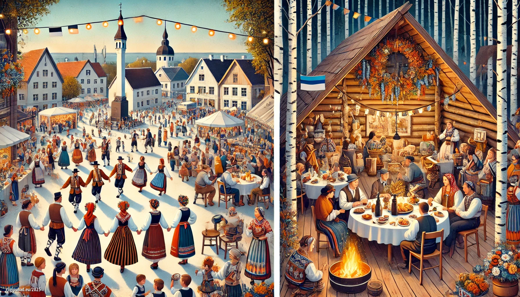 Kuidas tähistatakse riiklikke tähtpäevi eri paigus Eestis? 2025