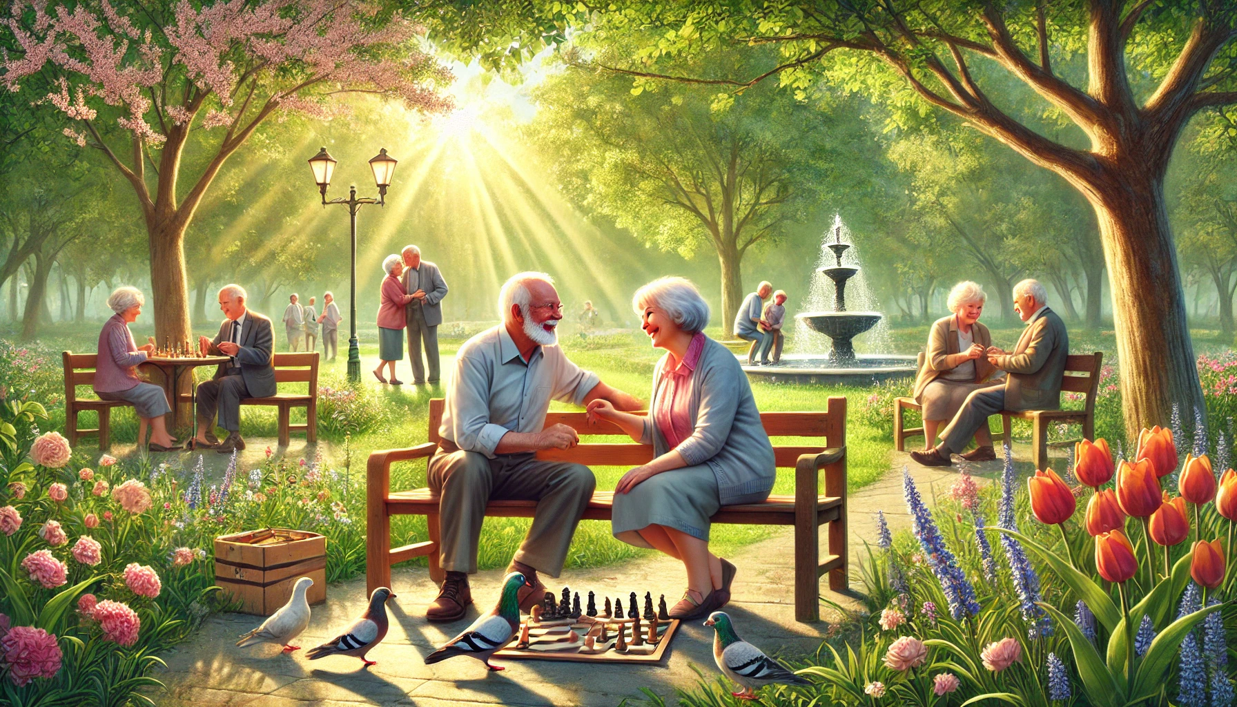 Pensionipäevad - illustreeriv pilt